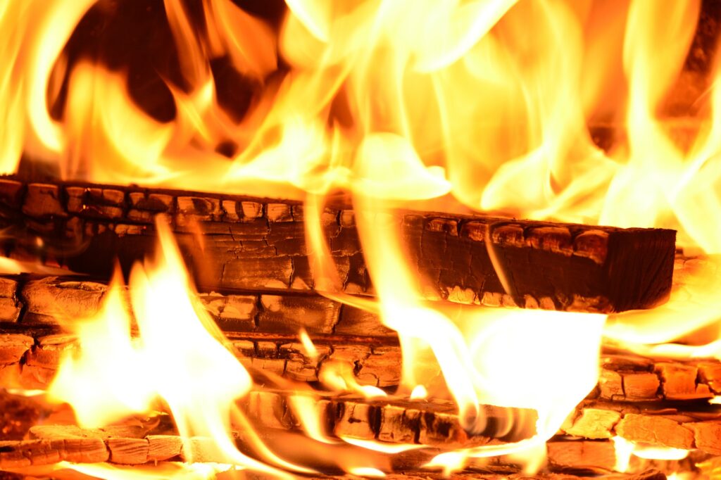 Fire can cause carbon monoxide poisoning